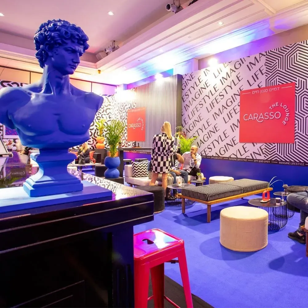 A coffee lounge experience at the Urban Renewal Summit conference